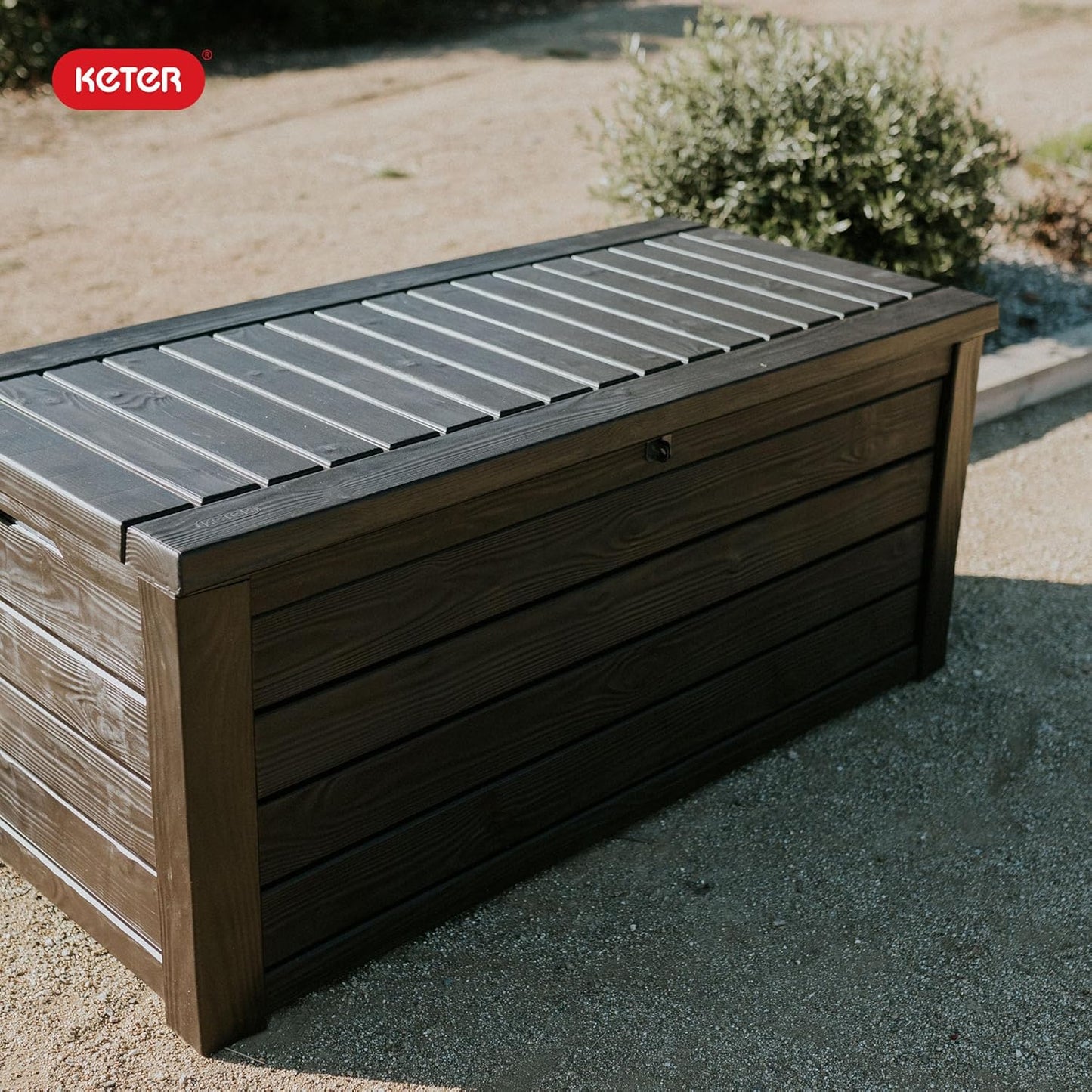 Keter Westwood 150 Gallon Deck Box Organizer